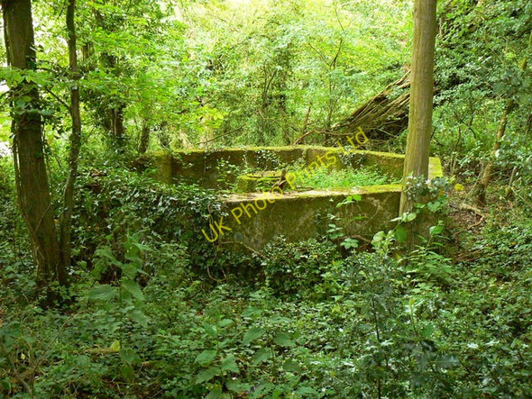 Photo 6"x4" Gun emplacement, Savernake Durley\/SU2364 c2007