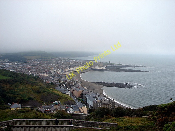 Photo 6"x4" Aberystwyth on a grey day Aberystwyth c2007