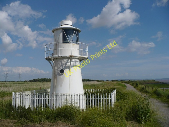 Photo 6"x4" Newport Wetlands, East Usk Lighthouse Nash\/ST3483 c2007