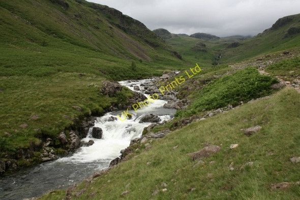 Photo 6"x4" River Esk in Upper Eskdale. Cockley Beck\/NY2401 c2007