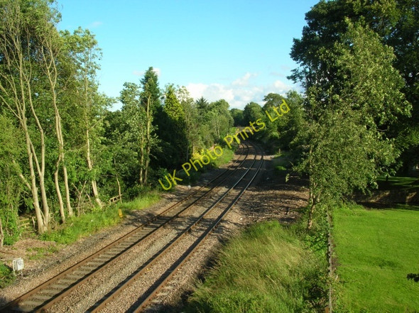 Photo 6"x4" Railway at Tewit Well Harrogate c2007