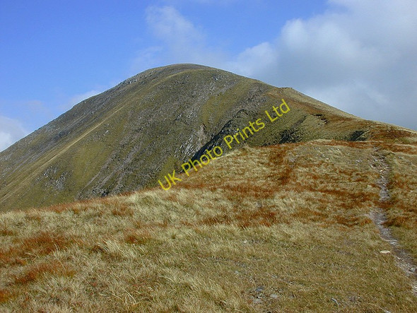 Photo 6"x4" Saileag from above the Bealach an Lapain S\u00e0ileag c2001