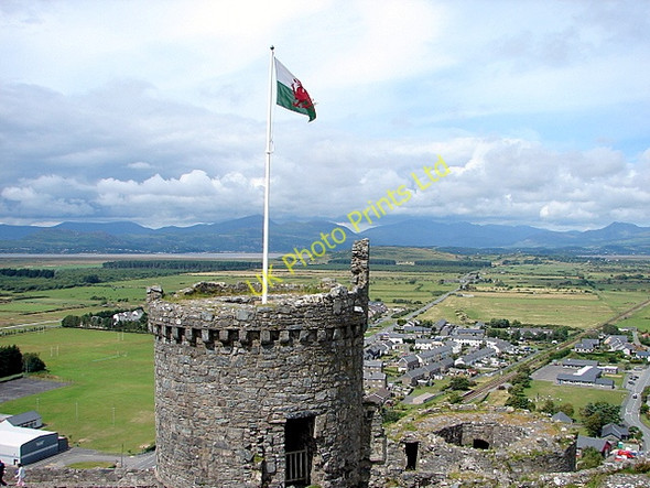 Photo 6"x4" Harlech Castle - The North West Tower Harlech c2007