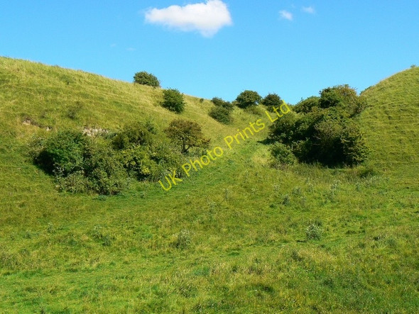 Photo 6"x4" Hinton Parva combe revisited Hinton Parva\/SU2283 c2007