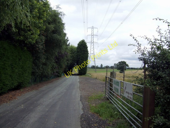 Photo 6"x4" Entrance to Manor Farm and Garden Centre Slade Heath c2007