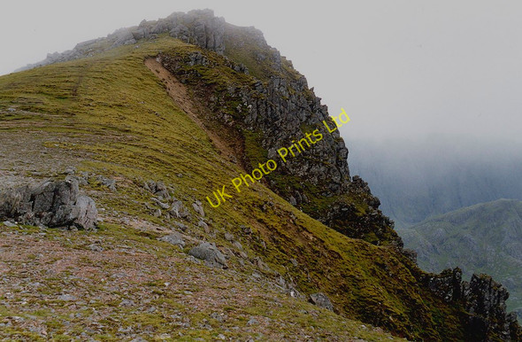Photo 6"x4" Summit of A' Mhaighdean Gorm Loch M\u00f2r\/NH0074 c1999