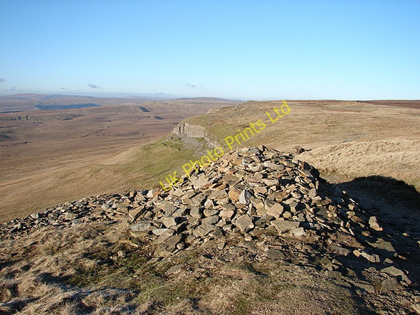 Photo 6"x4" Cairn beside the ascent to Pen-y-ghent Brackenbottom c2007
