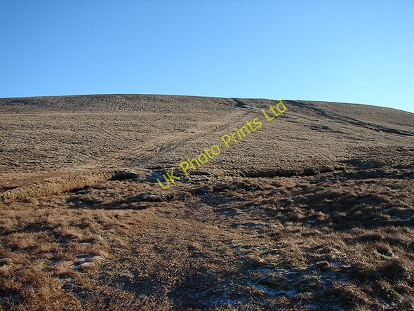Photo 6"x4" Ascent to Pen-y-ghent Brackenbottom c2007