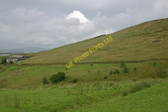 Photo 6"x4" Western slope of Darwen Hill Darwen c2007