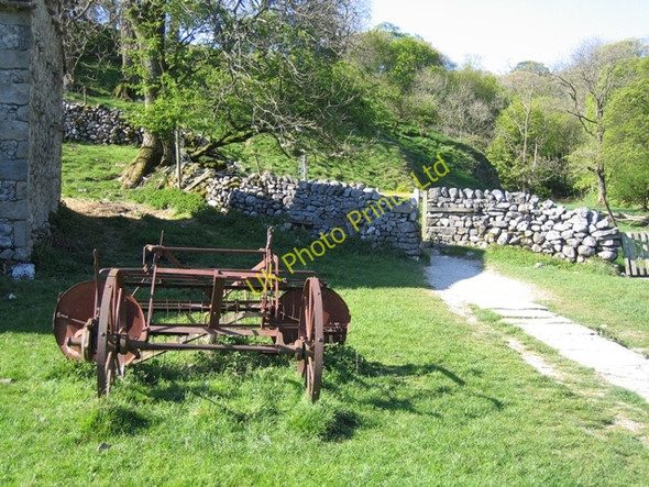 Photo 6"x4" Footpath and Gate to Janet's Foss Malham\/SD9062 c2007