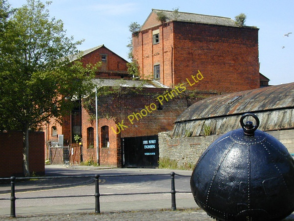 Photo 6"x4" Old warehouses adjacent to SS Great Britain Hotwells c2002
