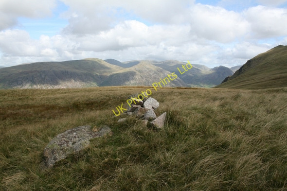 Photo 6"x4" Spot Height 395. Eskdale Green c2007