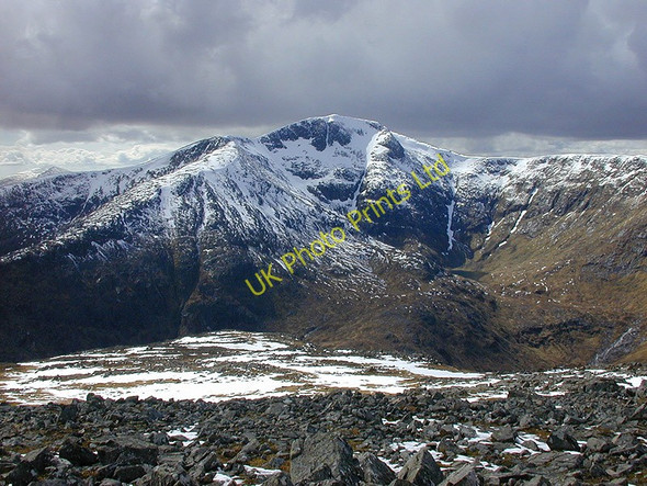 Photo 6"x4" The west ridge of Stob a' Choire Odhair Stob a' Choire Odhair\/NN2546 c2002