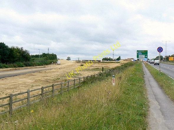 Photo 6"x4" Blunsdon By-pass south site, Blunsdon 30.08.2007 Blunsdon St Andrew c2007