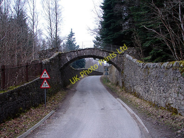 Photo 6"x4" Footbridge over the Old Blair Road Middlebridge c2007