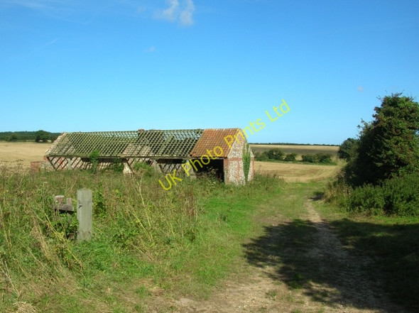 Photo 6"x4" Barn near Egmere Egmere c2007
