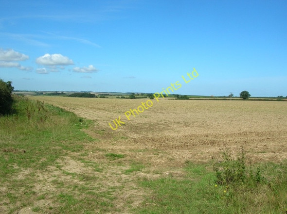 Photo 6"x4" Farmland opposite Quarles farm New Holkham c2007