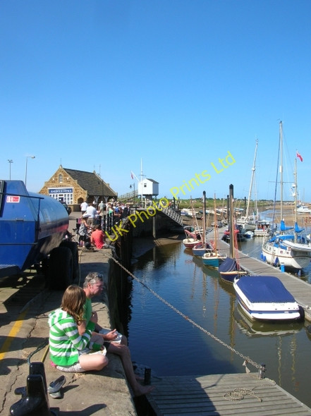 Photo 6"x4" Wells harbour Wells-Next-The-Sea c2007