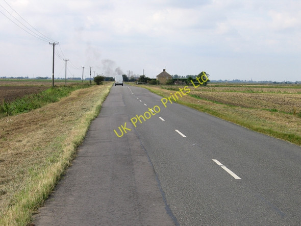 Photo 6"x4" B1093 Benwick Road, Whittlesey, Cambs Benwick c2007
