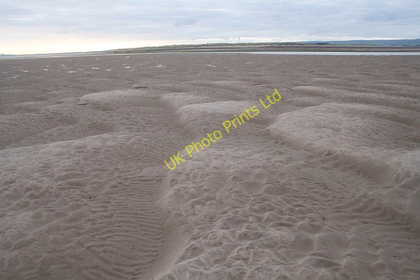 Photo 6"x4" Sand Diamonds, Findhorn Sands Findhorn c2007