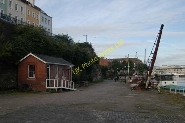 Photo 6"x4" Bristol old fireboat station and crane Bedminster c2007