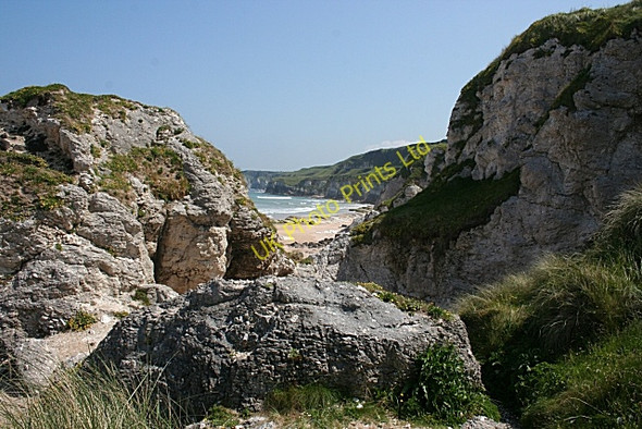 Photo 6"x4" White Rocks Portrush c2007 P1