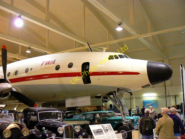 Photo 6"x4" Lockheed Constellation, Science Museum, Wroughton Elcombe\/SU1380 c2007