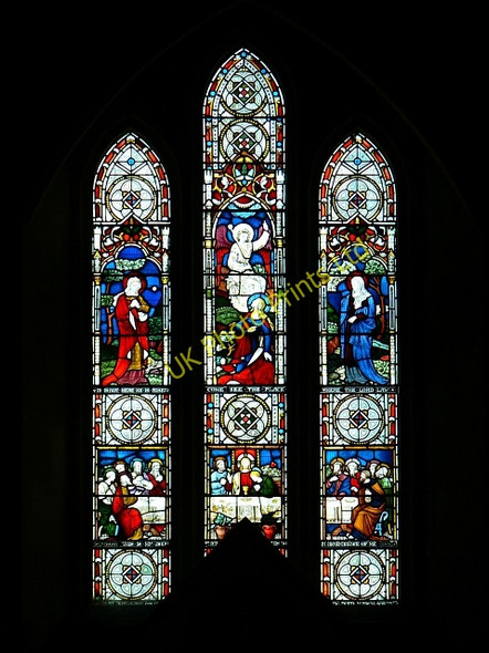 Photo 6"x4" East window, St Peter ad Vincula, Broad Hinton Broad Hinton c2007