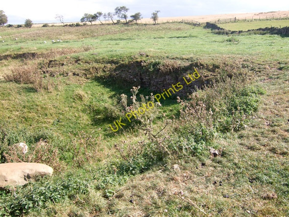 Photo 6"x4" Old mining or quarrying remains on fell above New Bingfield Bingfield c2007