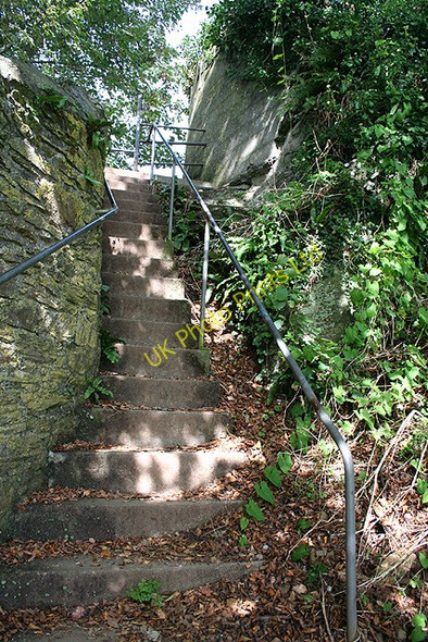 Photo 6"x4" Brixton: Steps from Legion Lane Brixton\/SX5552 c2007