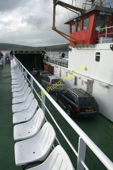 Photo 6"x4" On Board the MV Loch Tarbert. Claonaig c2007