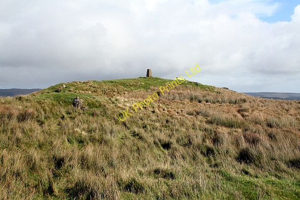 Photo 6"x4" Top of Tirfergus Hill. Drumlemble c2007