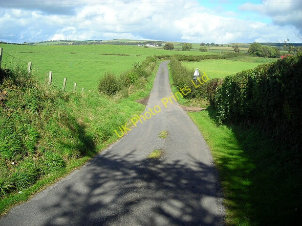 Photo 6"x4" Minor Road Near Mouswald Brocklehirst c2007