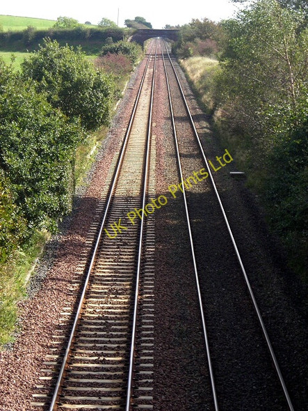 Photo 6"x4" Carlisle to Dumfries Railway Line Mouswald c2007