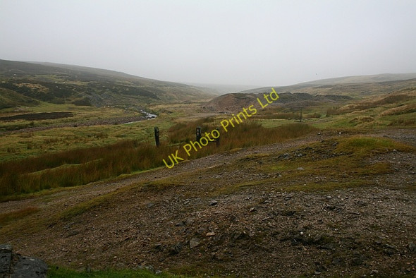 Photo 6"x4" Area of Mineworkings in Mossdale. Mossdale Beck c2007
