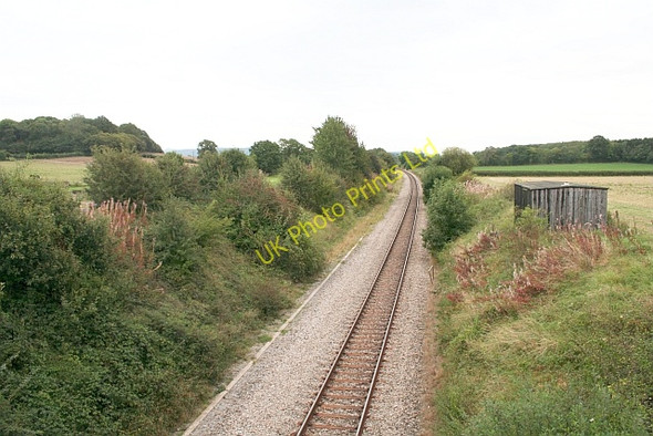 Photo 6"x4" Worcester to Hereford Railway Durlow Common c2007