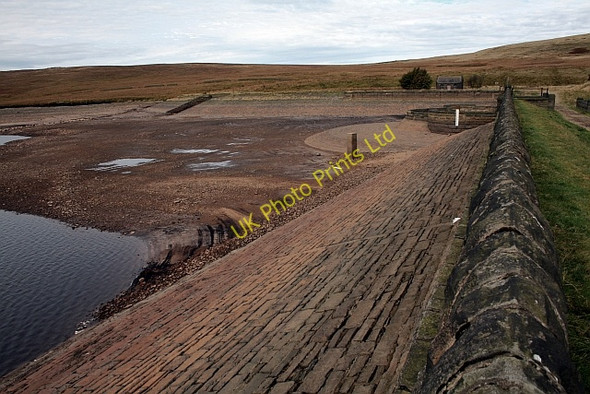 Photo 6"x4" Green Withens Reservoir (8). Pike End c2007