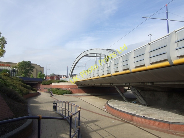 Photo 6"x4" Under the Tramway at Ring Road St Davids Wolverhampton c2007