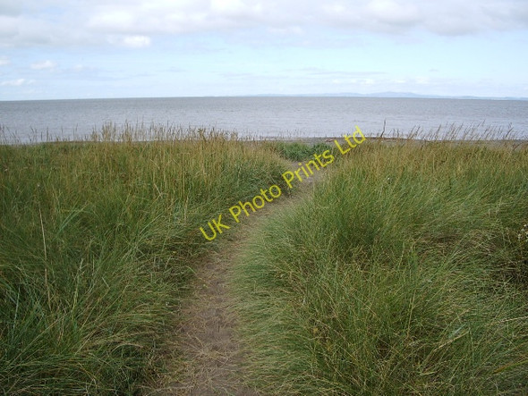 Photo 6"x4" Footpath to the beach at Allonby Allonby c2007