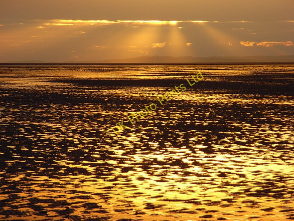 Photo 6"x4" Solway sunset Beckfoot\/NY0949 c2007
