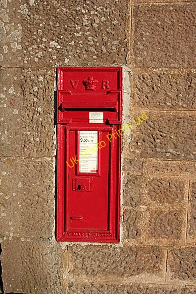 Photo 6"x4" Letter Box at Kirkton of Kinnettles Kirkton\/NO4246 c2007