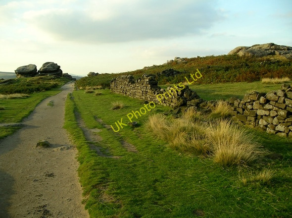 Photo 6"x4" Path, Froggatt Edge Froggatt c2007