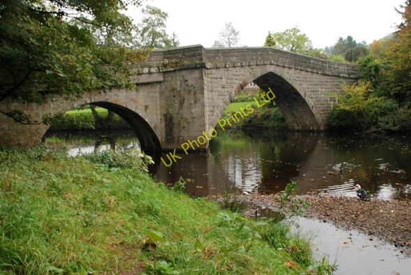 Photo 6"x4" Froggatt Bridge Froggatt c2007
