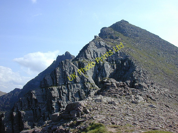 Photo 6"x4" The north east ridge of Sgurr Fiona Sgurr Fi\u00f2na c2003
