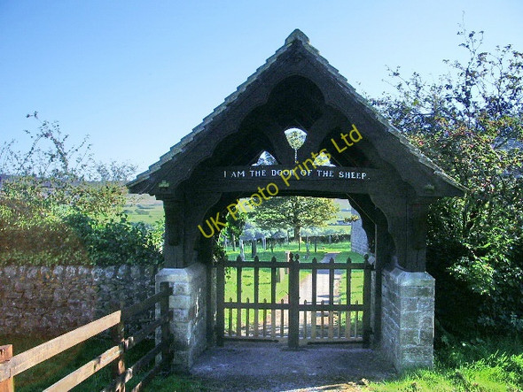 Photo 6"x4" The Parish Church of Christ Church, Over Wyresdale, Lychgate Abbeystead c2007