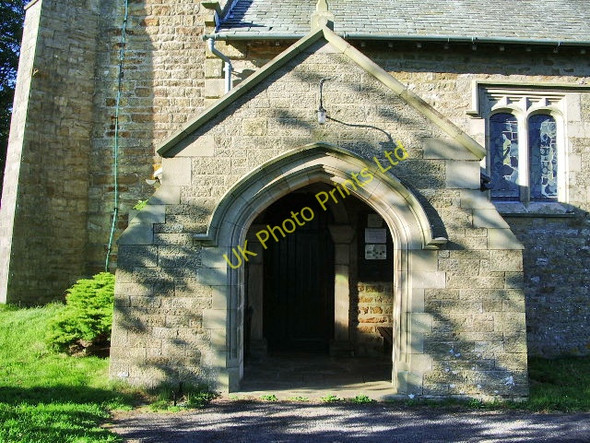 Photo 6"x4" The Parish Church of Christ Church, Over Wyresdale, Porch Abbeystead c2007
