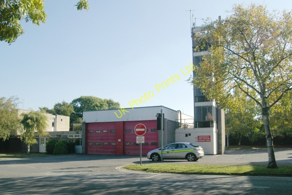 Photo 6"x4" Witney fire station Witney c2007