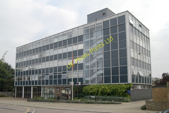Photo 6"x4" Hertfordshire Fire & Rescue Service Headquarters Hertford c2007