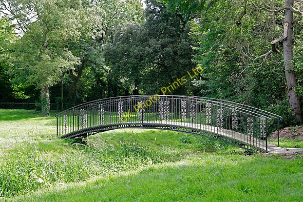 Photo 6"x4" Bridge over Wallop Brook near Townsend Farm, Over Wallop Over Wallop c2007