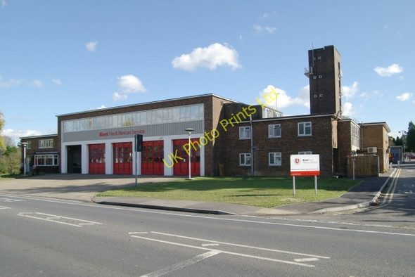 Photo 6"x4" Maidstone fire station Maidstone c2007